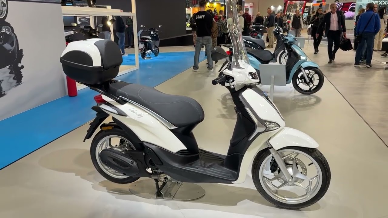 Piaggio Liberty 50 (2026) – Walkaround & First Look | EICMA 2025 Milan